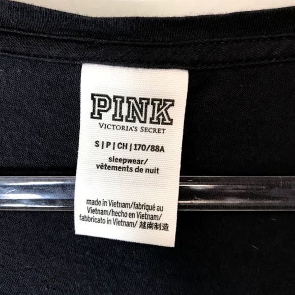 ❌Victoria Secret Pink Graphic Tee Shirt Size Small - Picture 5 of 6